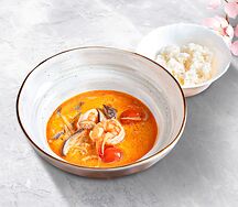 Суп Том Ям и рис