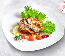 Салат с угрем 