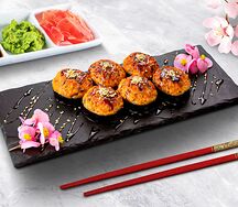 Запеченный люкс с угрем