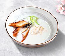 Суп Сливочный с копченным угрем