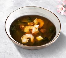 Мисо-суп с креветками