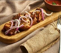 Шашлык из куриной мякоти