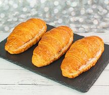 Круассан с ветчиной и яйцом
