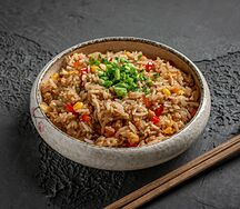 Китайский рис с овощами