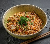 Тайский рис с овощами