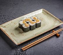 Ролл с тигровой креветкой