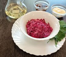 Салат Свекольный с чесноком