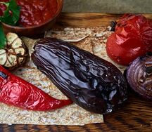 Баклажаны на мангале