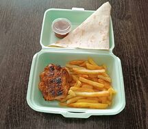 Комбо с куриное филе на мангале