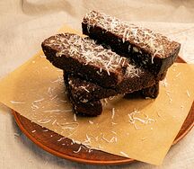 Гренки из бородинского хлеба