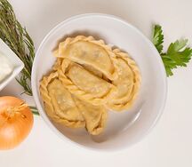 Вареники с картофелем и грибами