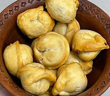 Жареные пельмени