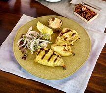 Кальмары с соусом по-аргентински