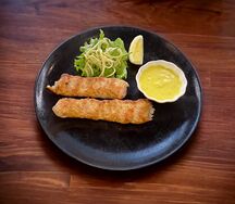 Люля-кебаб из креветок