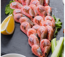 Креветки отварные