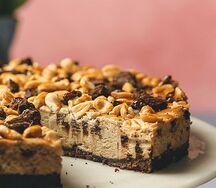 Чизкейк Карамель с арахисом