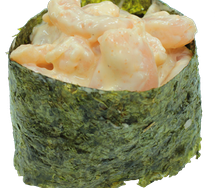 Гункан c креветкой