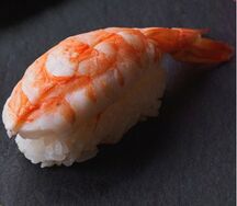 Суши с креветкой