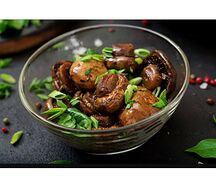 Шампиньоны в соевом соусе