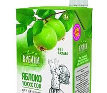 Сок Кубана яблочный