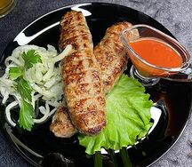 Люля-кебаб из свинины
