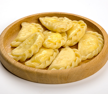 Вареники с квашеной капустой и шкварками S