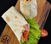 Шаурма с сосиской