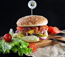 Бургер с говядиной