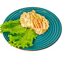 Курица запеченная с помидором