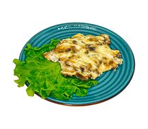 Говядина, запеченная с грибами