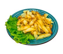 Картофель жареный с луком