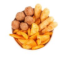 Саб бокс Картошка, фрикадельки и сырные палочки