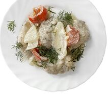 Курица в сливочном соусе