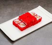 Суши ролл калифорния с лососем