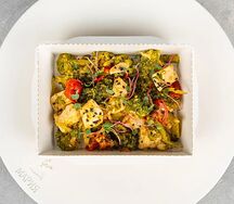 Курица с брокколи