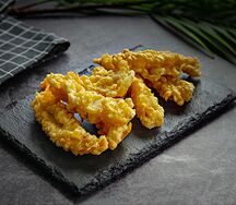 Лосось в панировке