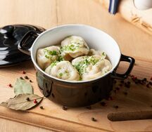 Пельмени Курица и бекон