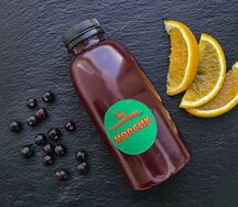 Морс смородина-апельсин