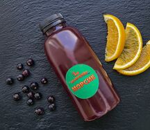 Морс смородина-апельсин