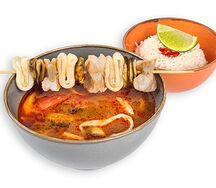 Том Ям с морепродуктами