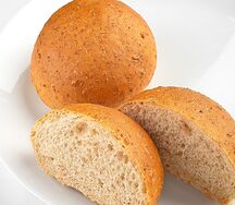Булочка овсяная с отрубями