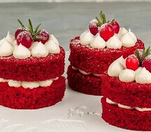 Пирожное Красный бархат