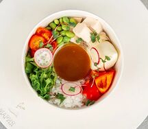 Поке с курицей