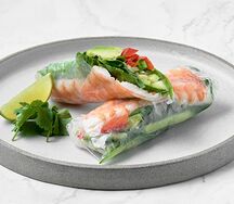 Фреш-ролл с креветкой