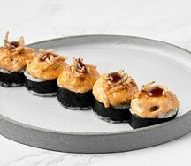 Ролл тартар с окунем