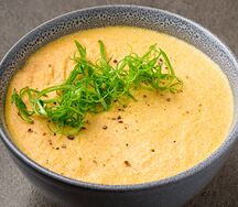 Крем-суп из лосося