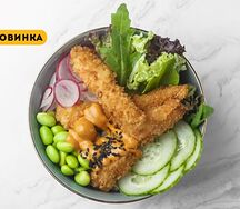 Боул с креветками