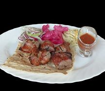 Шашлык из cвинoй шеи