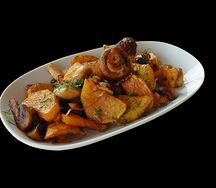 Картошечка, жаренная с грибами