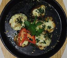 Грибы, запечённые с сыром